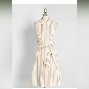 Modcloth Can't Slow My Roll Shirt Dress 2X